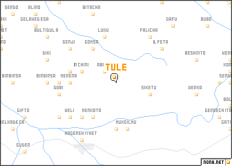 map of Tulē