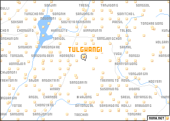 map of Tŭlgwangi
