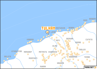map of Tulham