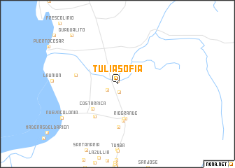 map of Tulia Sofia