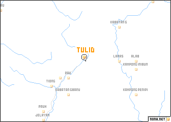 map of Tulid