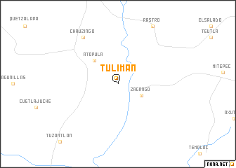 map of Tulimán