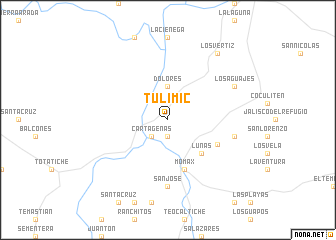 map of Tulimic