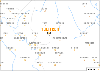 map of Tulitkon