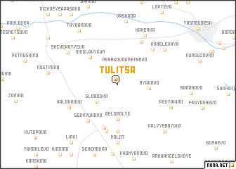 map of Tulitsa