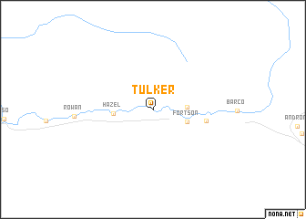 map of Tulker