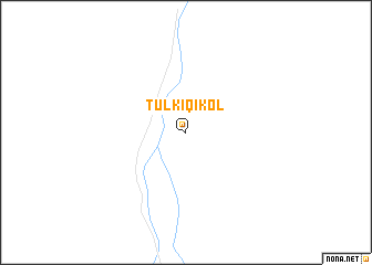 map of Tülkiqikol