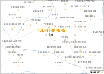 map of Tūlkī Tappehsī