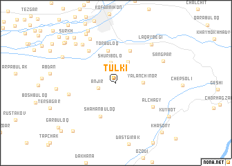 map of Tulkí