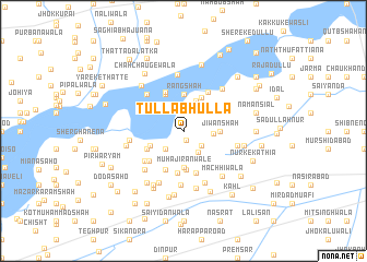 map of Tulla Bhulla