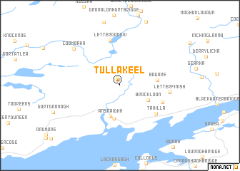 map of Tullakeel