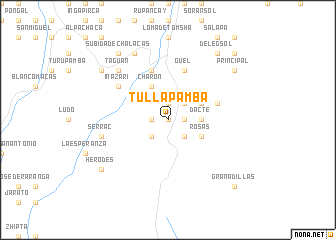 map of Tullapamba