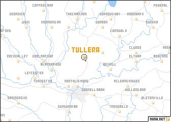 map of Tullera