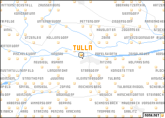 map of Tulln