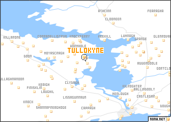 map of Tullokyne
