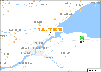 map of Tullyardan