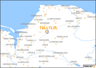 map of Tullylin