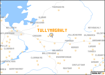 map of Tullymagawly