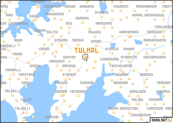 map of Tŭlmal