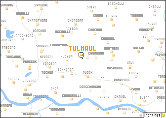 map of Tŭlmaŭl