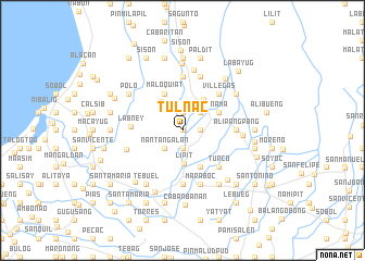 map of Tulnac