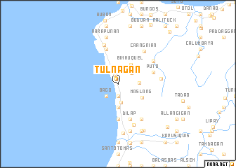 map of Tulnagan