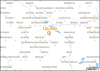 map of Tulniki