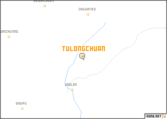 map of Tulongchuan