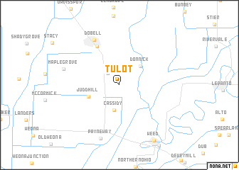 map of Tulot