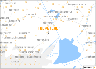 map of Tulpetlac