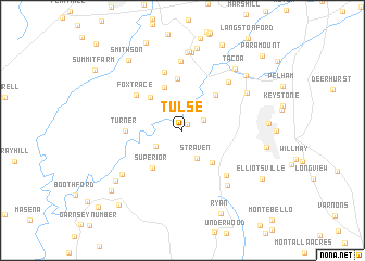 map of Tulse