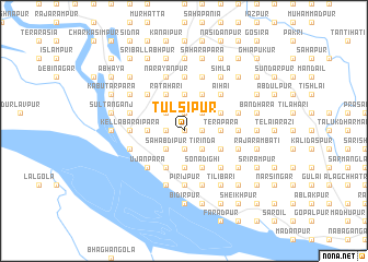 map of Tulsipur