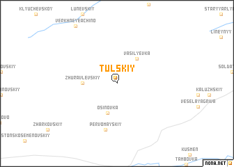 map of Tul\