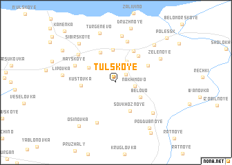 map of Tul\