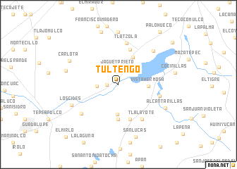 map of Tultengo