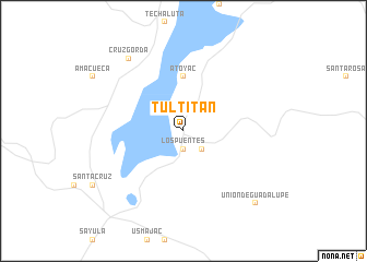 map of Tultitán