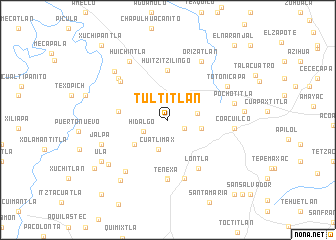 map of Tultitlán