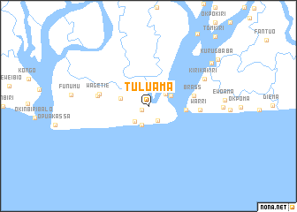 map of Tuluama