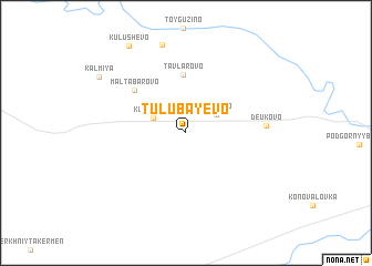 map of Tulubayevo