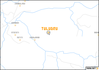 map of Tuludru