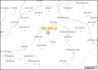 map of Tuluklu