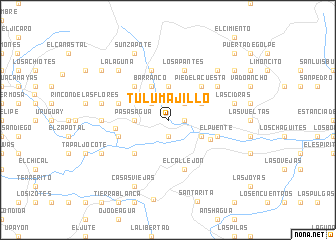 map of Tulumajillo