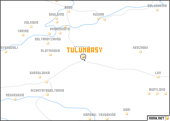 map of Tulumbasy