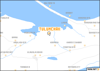 map of Tulumchak