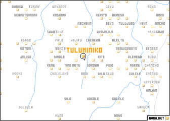 map of Tulu Mīnīkʼo