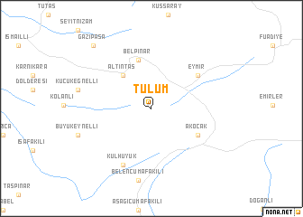 map of Tulum