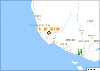 map of Tulungatung