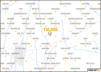 map of Tulung