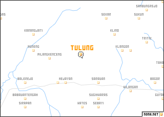 map of Tulung