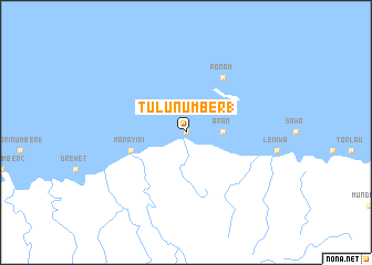 map of Tulu Number 1